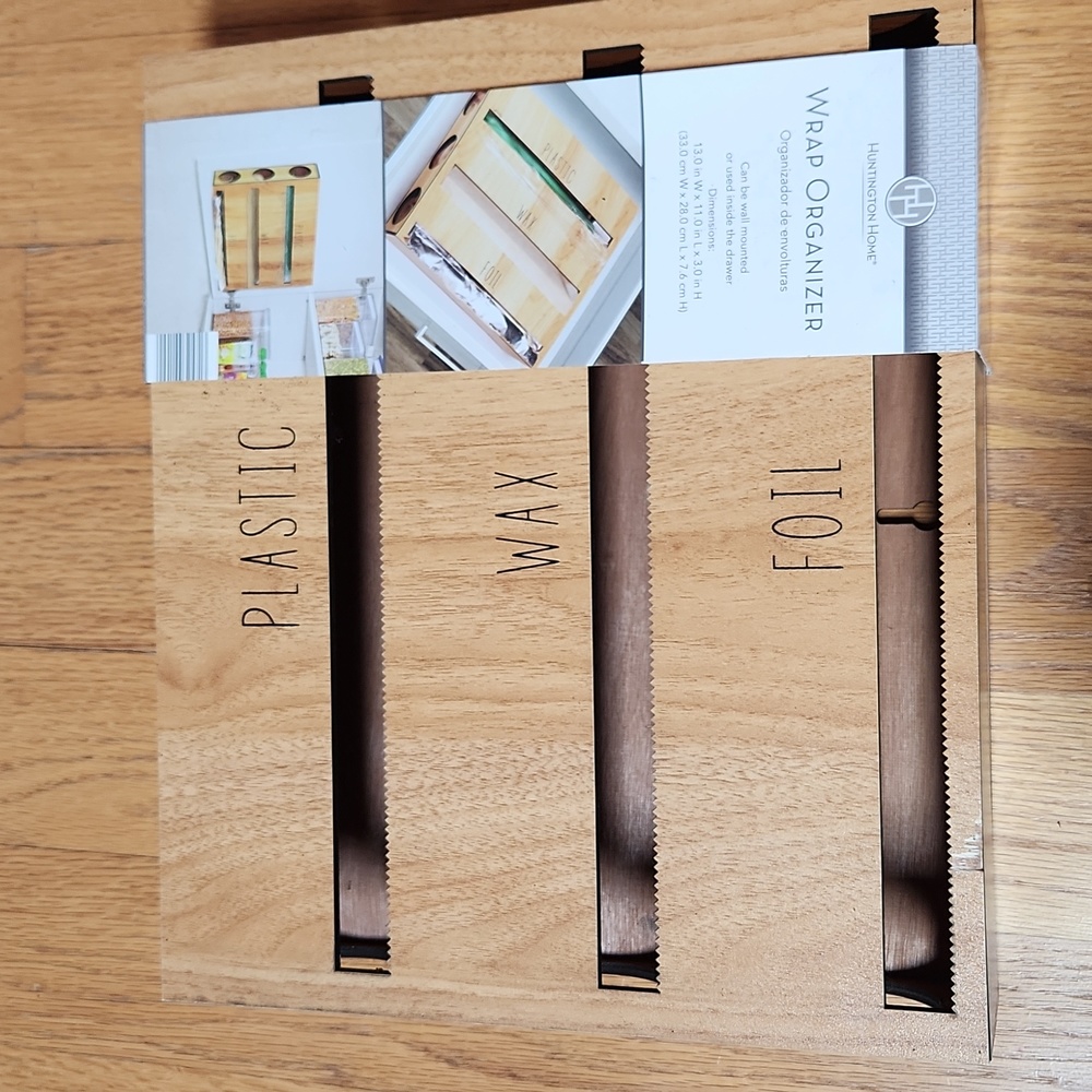 New wrap organizer